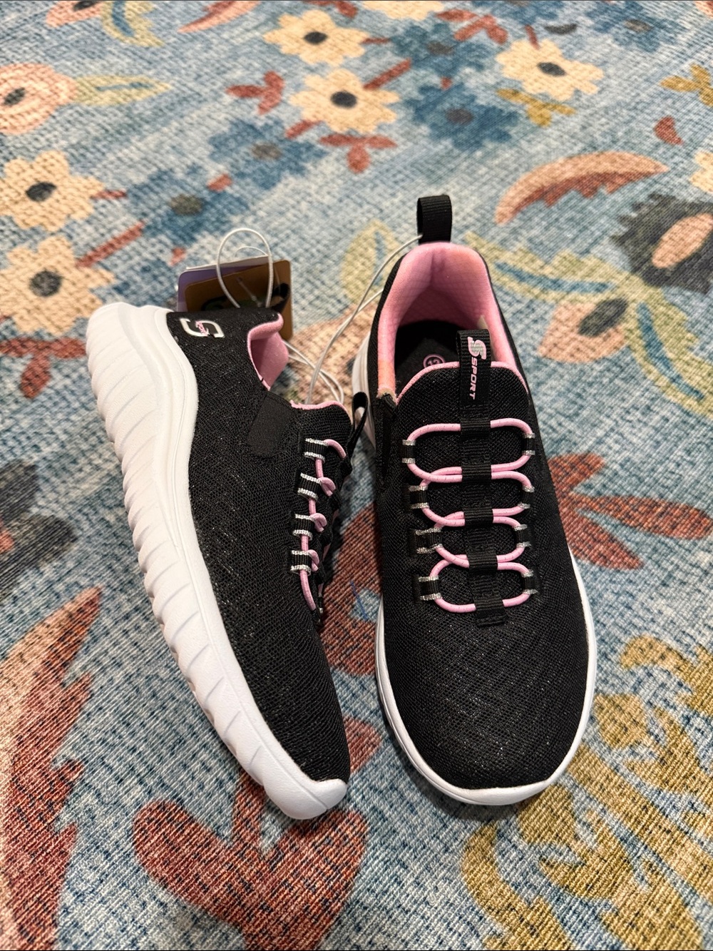 NWT • Sport by Sketchers • vegan memory foam slip on shoes